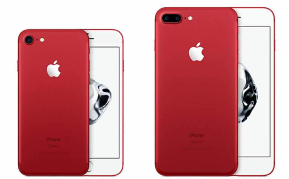 Nu släpper Apple en röd Iphone – för en bra sak