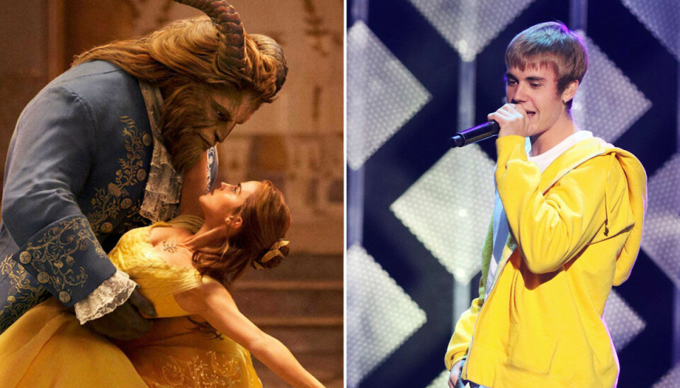 Se nya versionen av Skönheten och odjuret – med bara Justin Bieber-låtar