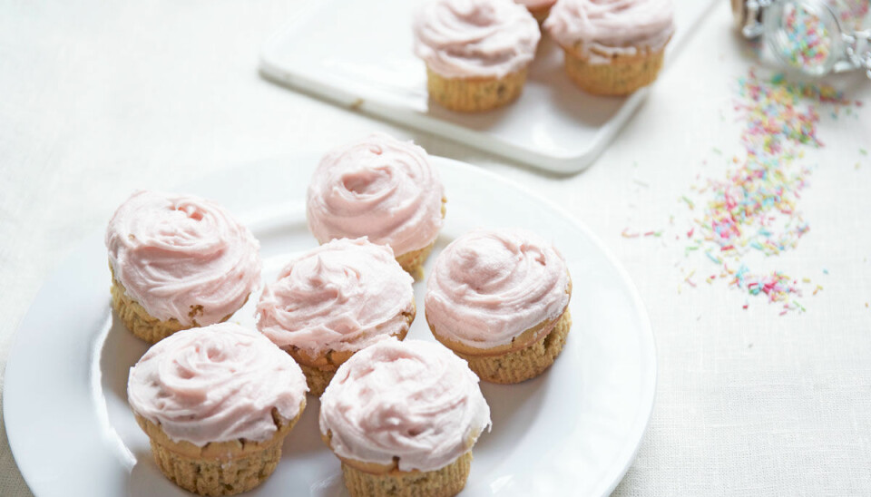 Recept: Supergoda veganska strösselcupcakes