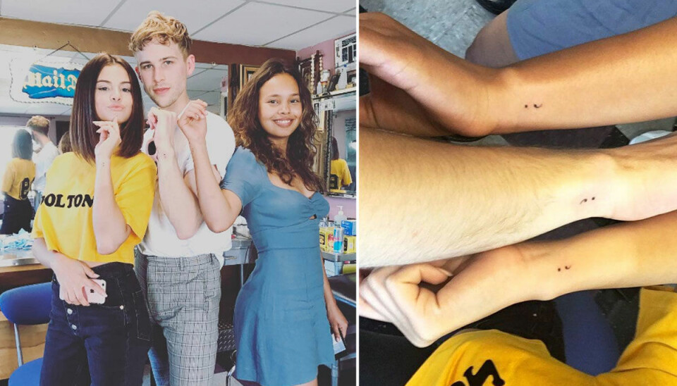 13 reasons why-skådisarna och Selena Gomez har matchande tatueringar