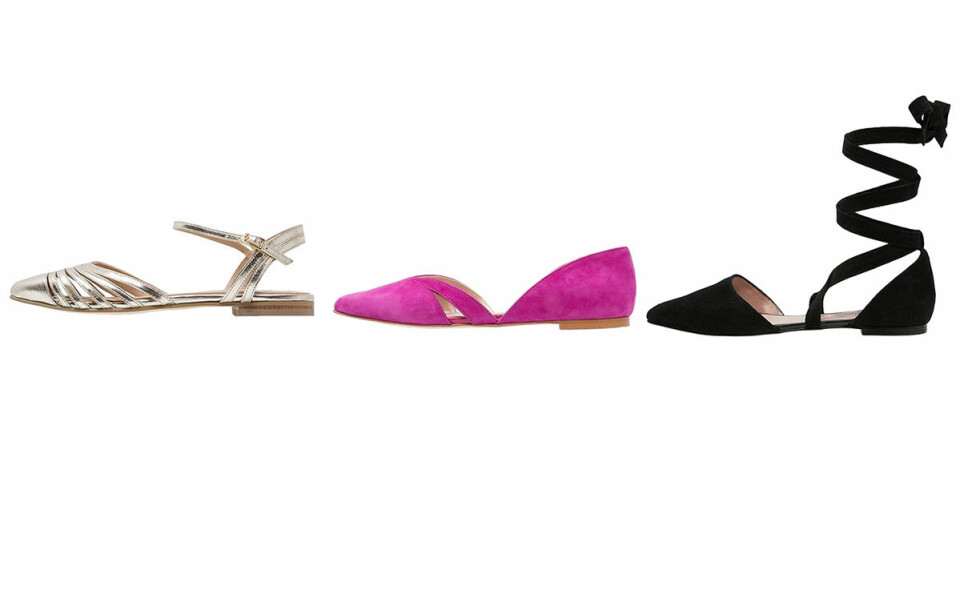 12 snygga flats vi vill bära i vår och sommar
