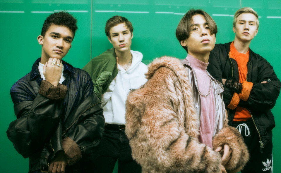 Från vänster: Marvin Arnet, Oscar Landgren, Alexander Malinao och Isak Sköld. Från vänster: Marvin Arnet, Oscar Landgren, Alexander Malinao och Isak Sköld.