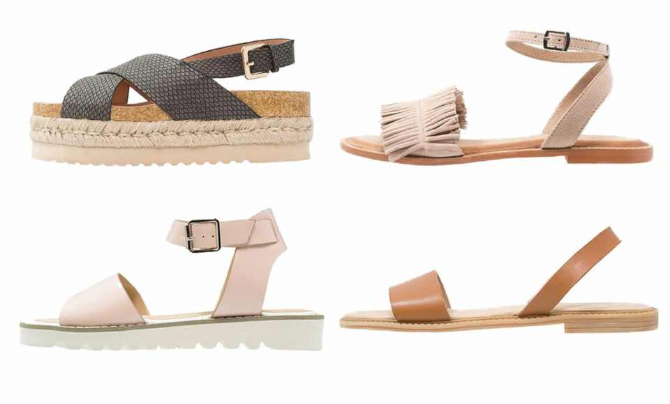18 trendiga sandaler att njuta av värmen i