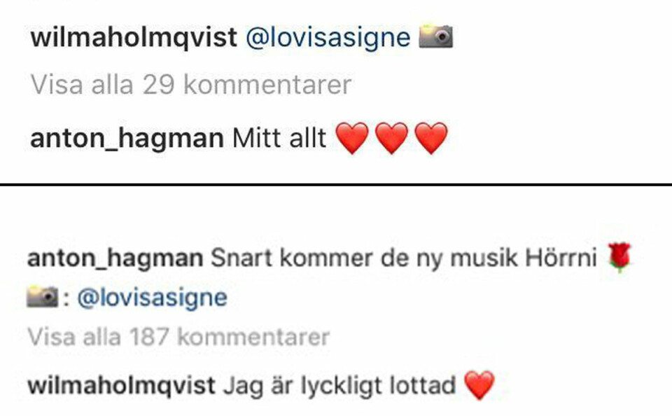 Nio anledningar till att Anton och Wilma är relationshipgoals
