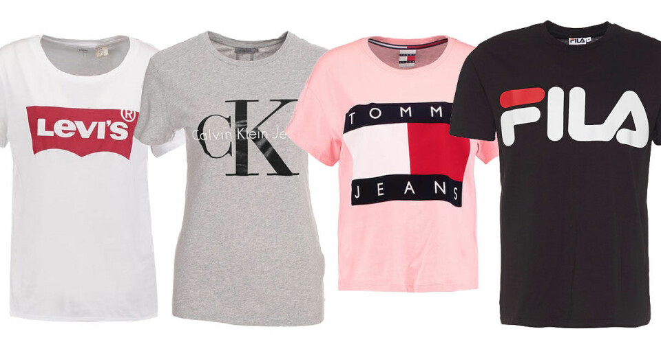 16 trendiga t-shirts med tryck