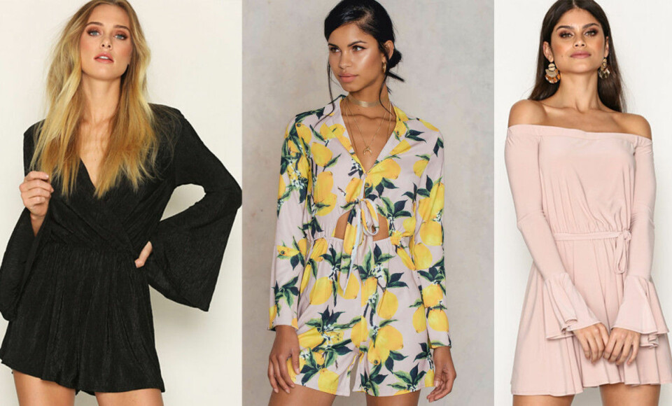 12 snygga playsuits till sommaren