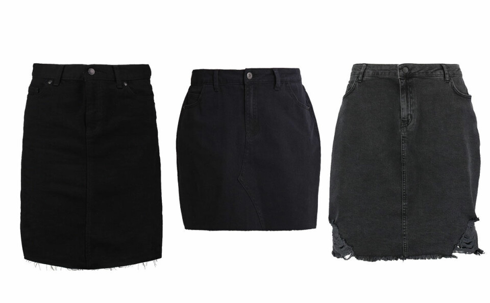 12 snygga jeanskjolar att bära i sommar