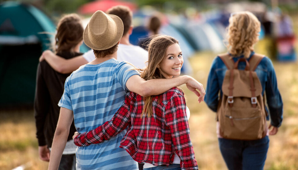 Het novell: Musikfestivalen