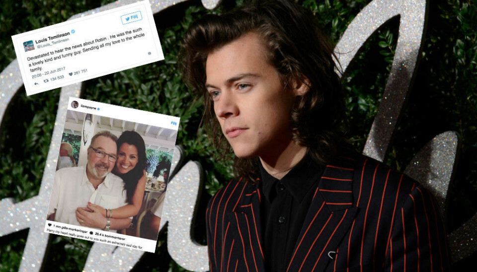One Direction-medlemmarnas fina stöd till Harry efter att hans styvfar gått bort