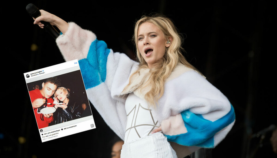 Här är första bilden på Zara Larsson och hennes nya kille