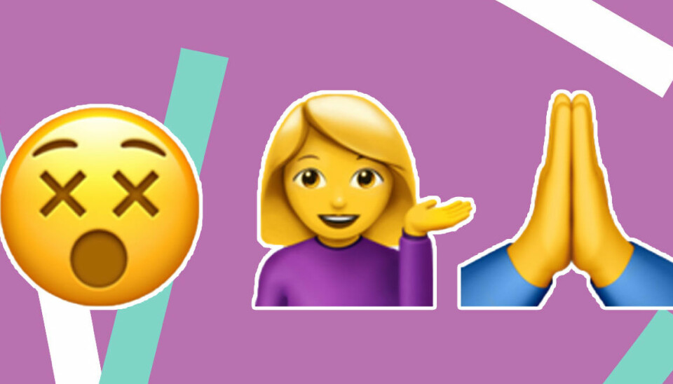 10 emojis du förmodligen använt helt fel
