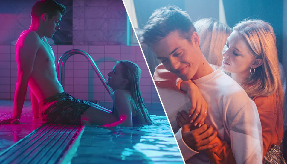 Här hånglar Astrid S med Skam-skådisen i nya videon