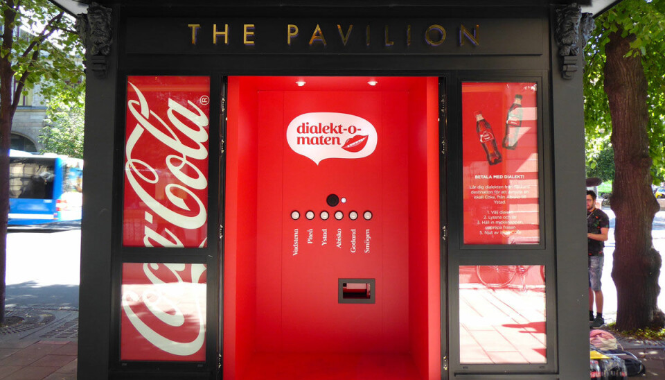 Är du bra på att imitera dialekter? Då kan du få gratis coca-cola