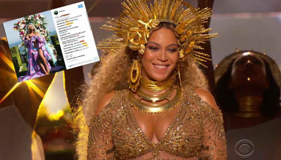 Här är första bilden på Beyoncé och tvillingarna