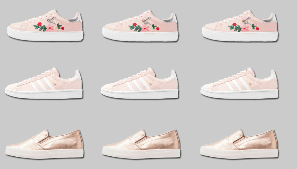 12 rosa sneakers vi vill ha just nu