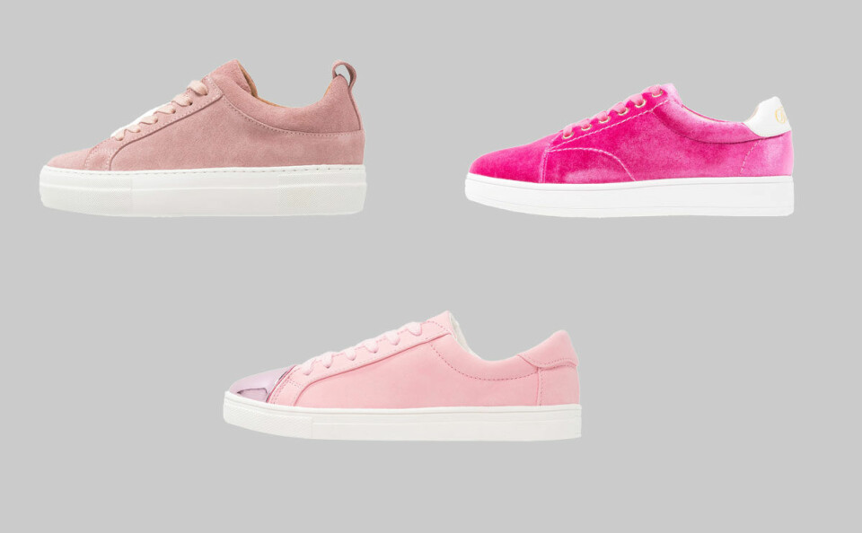 12 rosa sneakers vi vill ha just nu