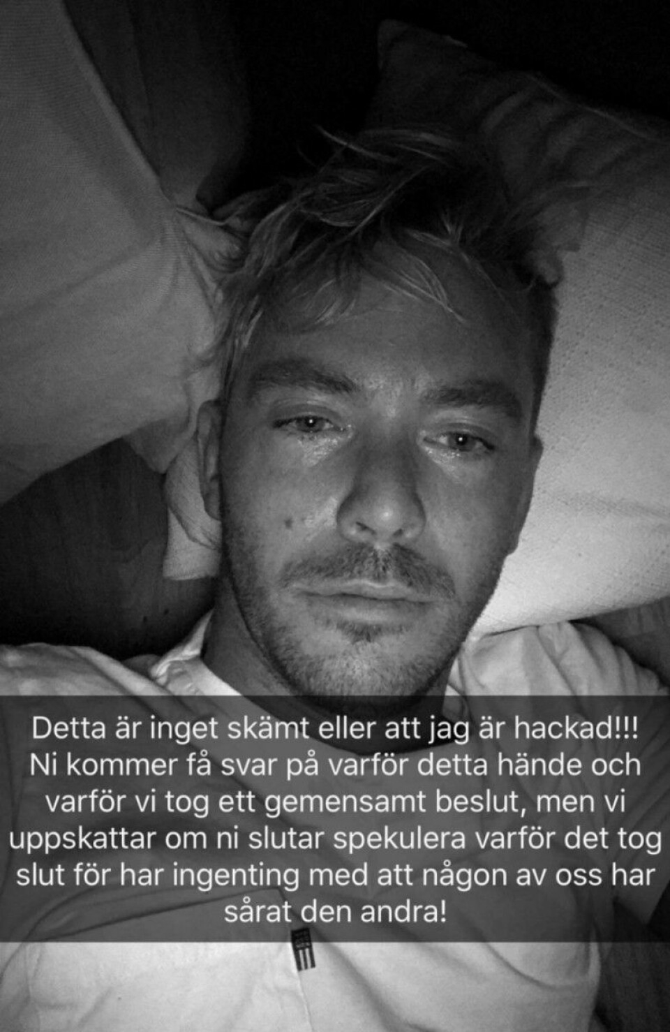 Bekräftat: Jocke och Jonna gör slut