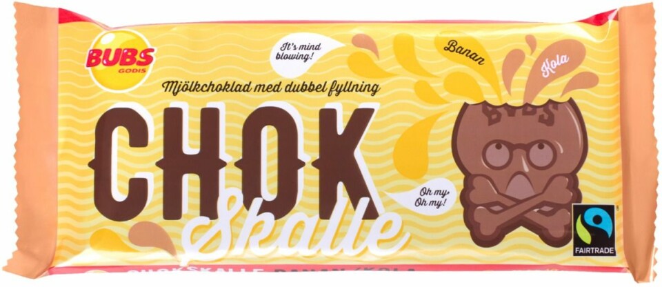 Nu finns hallonlakrits-skallen som chokladkaka