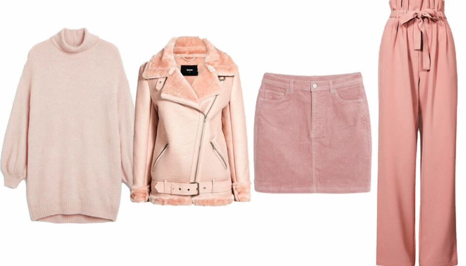 19 plagg i trendiga färgen dusty pink
