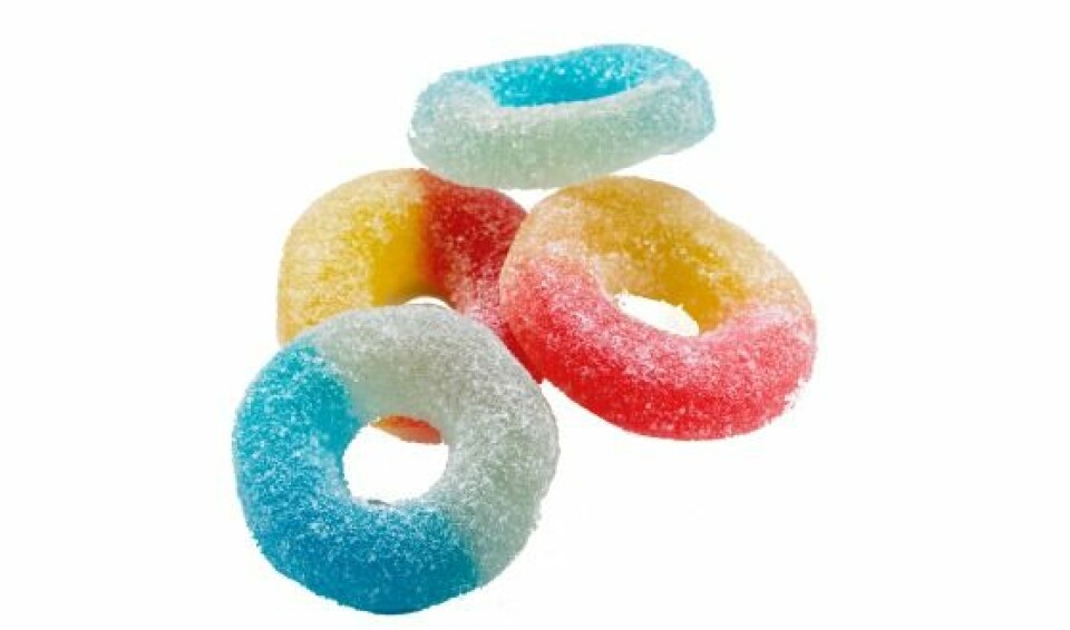 Tutti-frutti rings