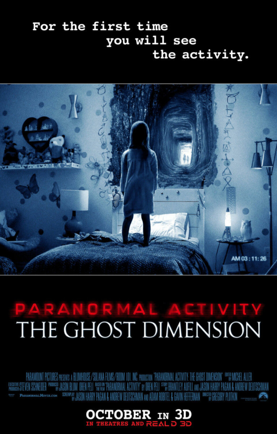 Paranormal Activity. Som om inte filmerna är skrämmande nog.. Men det är något speciellt med att få se ännu mer av alla obehagligheter. Det hade definitivt blivit mycket skrik och många dunkande hjärtan ifall paranormal activity blivit serie!