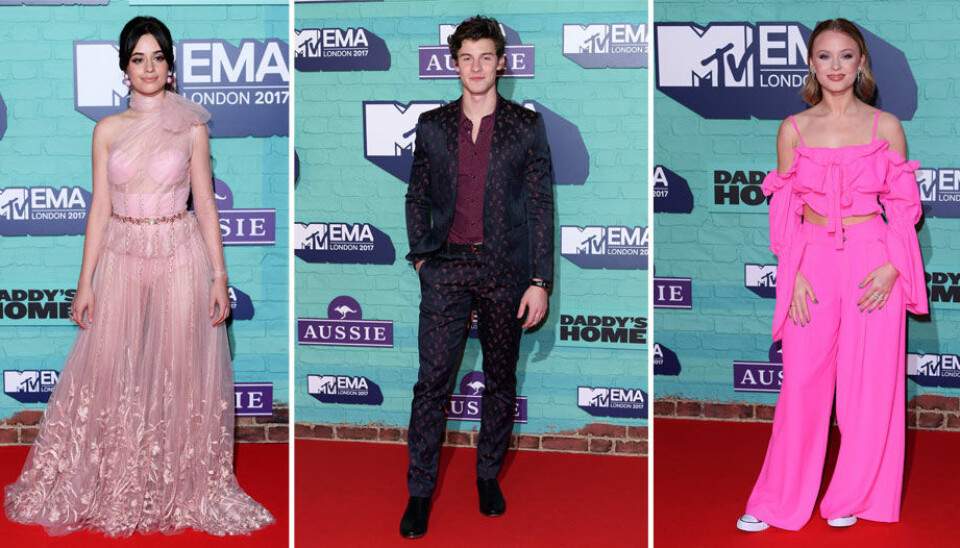 Se alla bilder från röda mattan på MTV EMA 2017