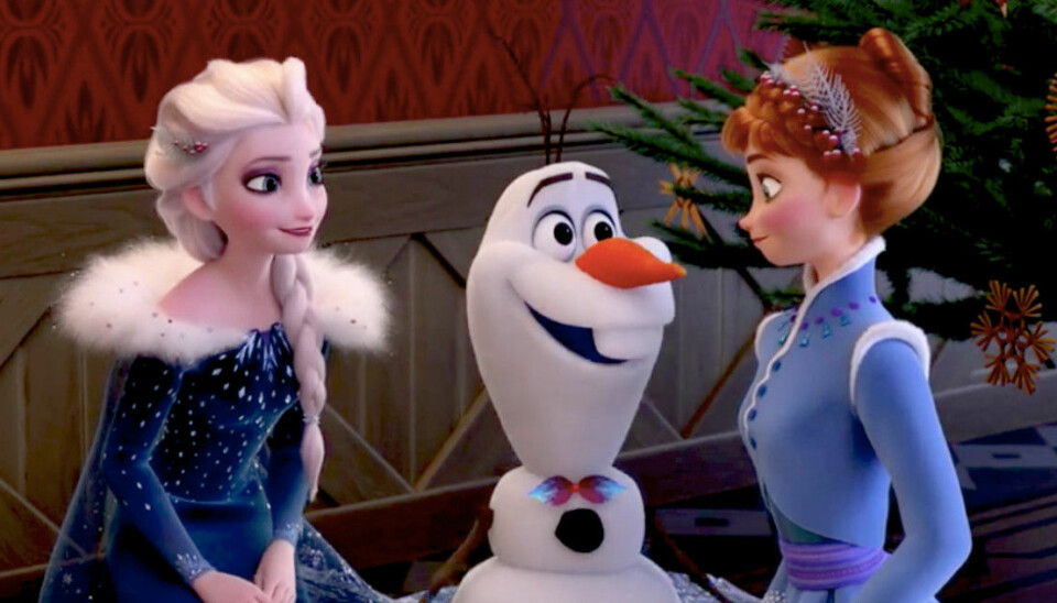 Se nya klippen från Frost-filmen där Olof har huvudrollen