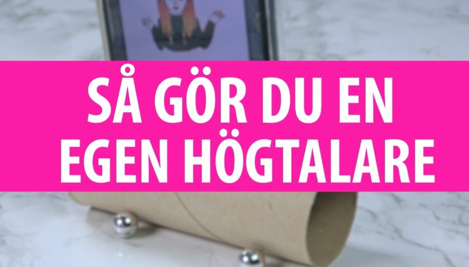 Så gör du din egen högtalare — helt gratis
