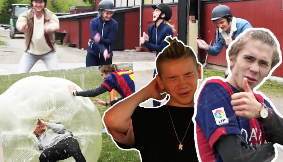 Bloopers och high lights från året som gått med alla kändisar