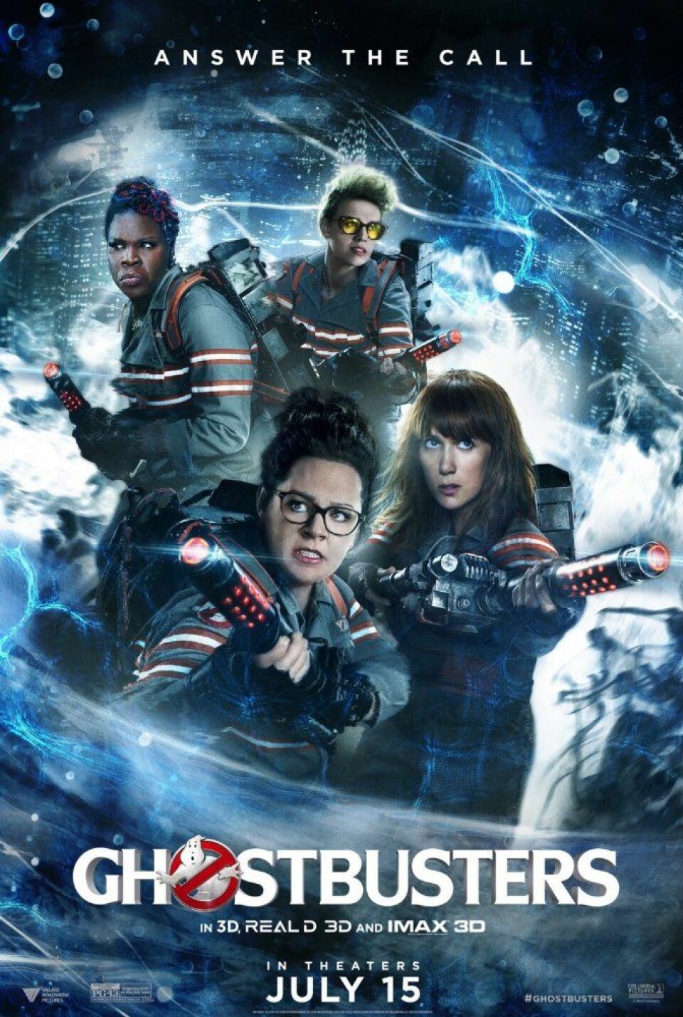 GhostbustersSpöken tar över hela Manhattan vilket gör att ett gäng tjejer bilder Ghostbusters vars uppdrag är att fånga spökena.