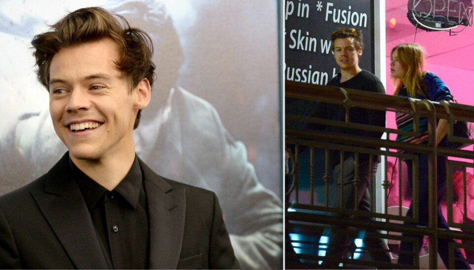 Här hänger Harry Styles med tjejen som ryktas vara hans flickvän
