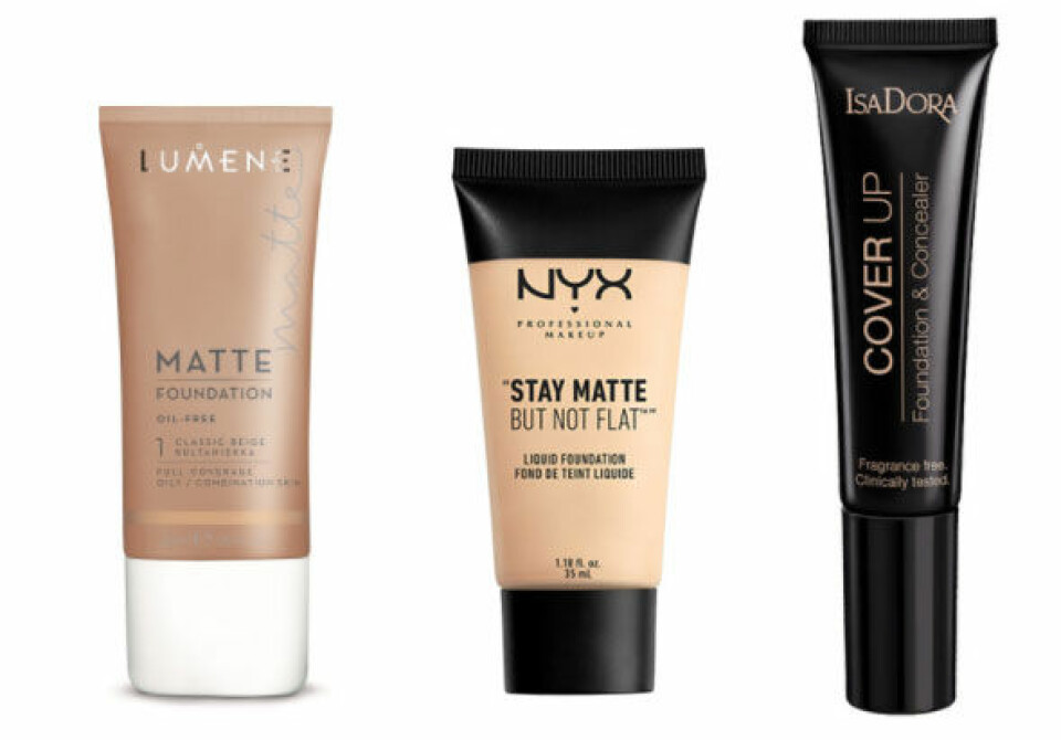 Har du akne? Här är sex foundations för dig