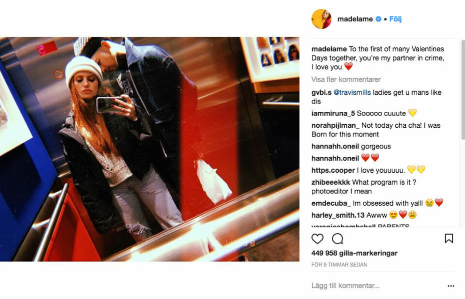 Så firade kändisarna alla hjärtans dag