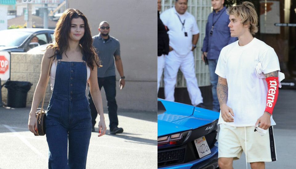 Här går Justin Bieber och Selena Gomez på bröllop tillsammans