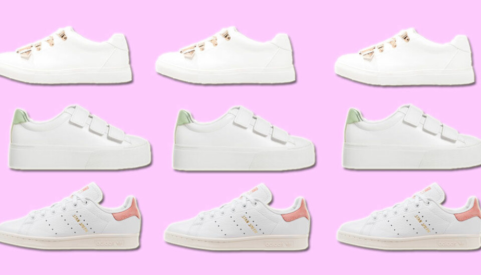 13 par vita sneakers som passar perfekt i vår