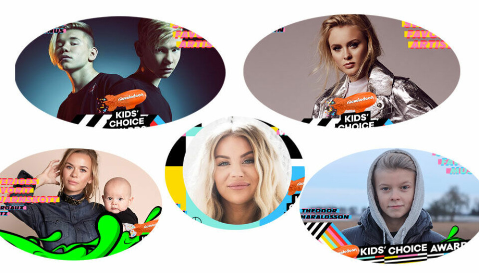 Här är alla nominerade till Kids Choice Awards 2018