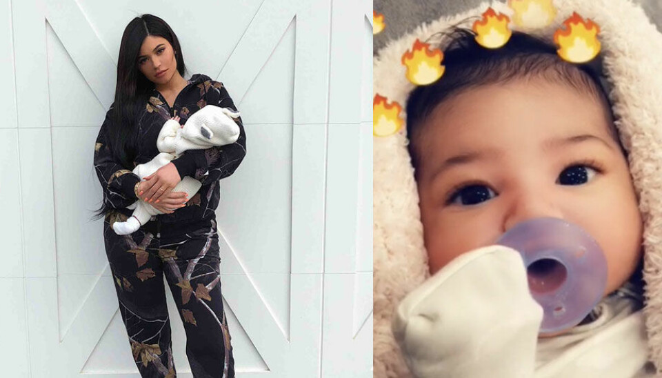 Här är alla bilder som Kylie Jenner hittills har lagt ut på Stormi