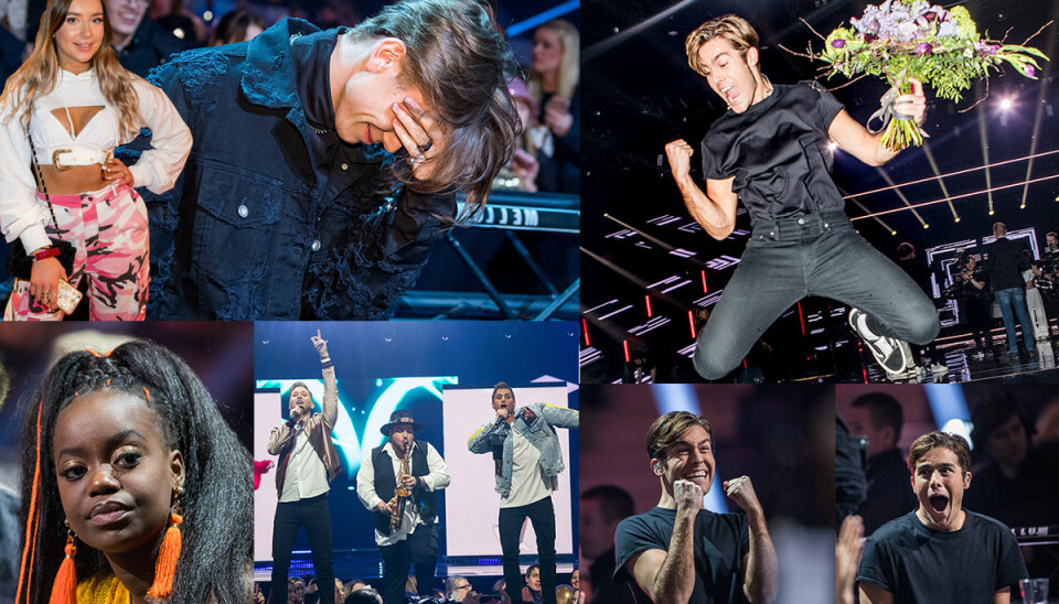 Detta hände på mellofinalens efterfest — är Felix fortfarande singel?