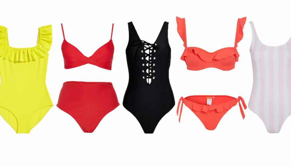 Badmode 2018: 23 snygga bikinis och baddräkter