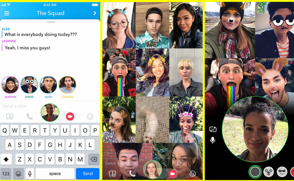 Nu lanserar Snapchat en helt ny chatt – så använder du den