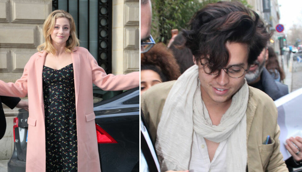 Se de romantiska bilderna på Cole Sprouse och Lili Reinhart i Paris