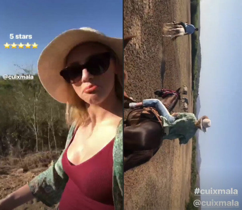 Cole Sprouse och Lili Reinhart på kärlekssemester – se bilderna här