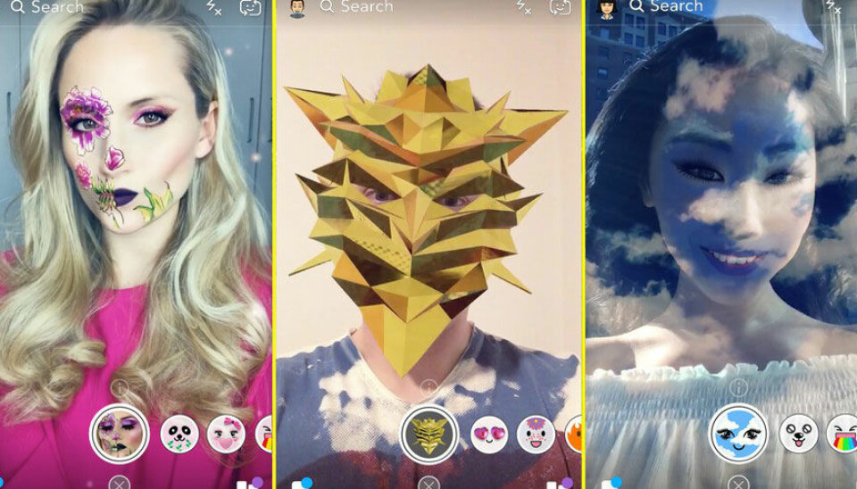 Så gör du egna filter på Snapchat