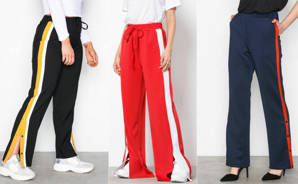 Nio trendiga och sköna track pants att bära i vår
