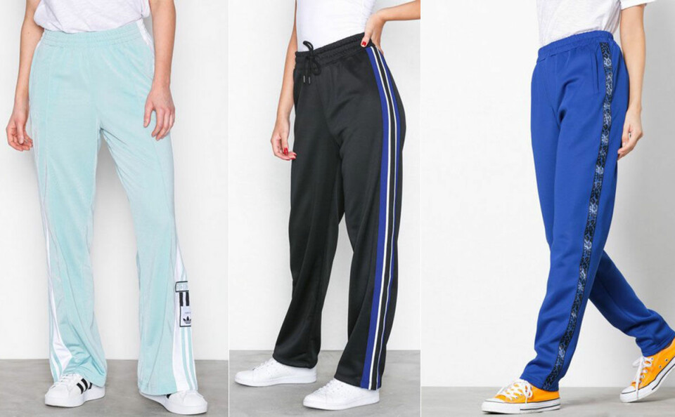 Nio trendiga och sköna track pants att bära i vår