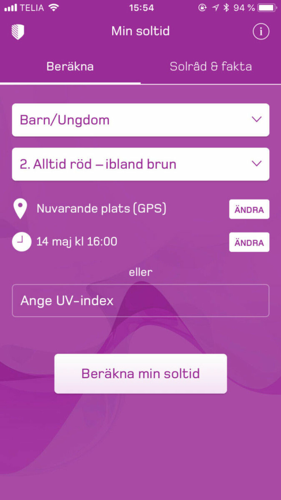 Här är appen som vet hur länge du kan sola – utan att bränna dig