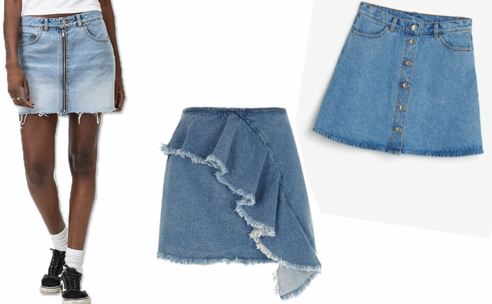 Trendguide: Sommarens snyggaste jeanskjolar