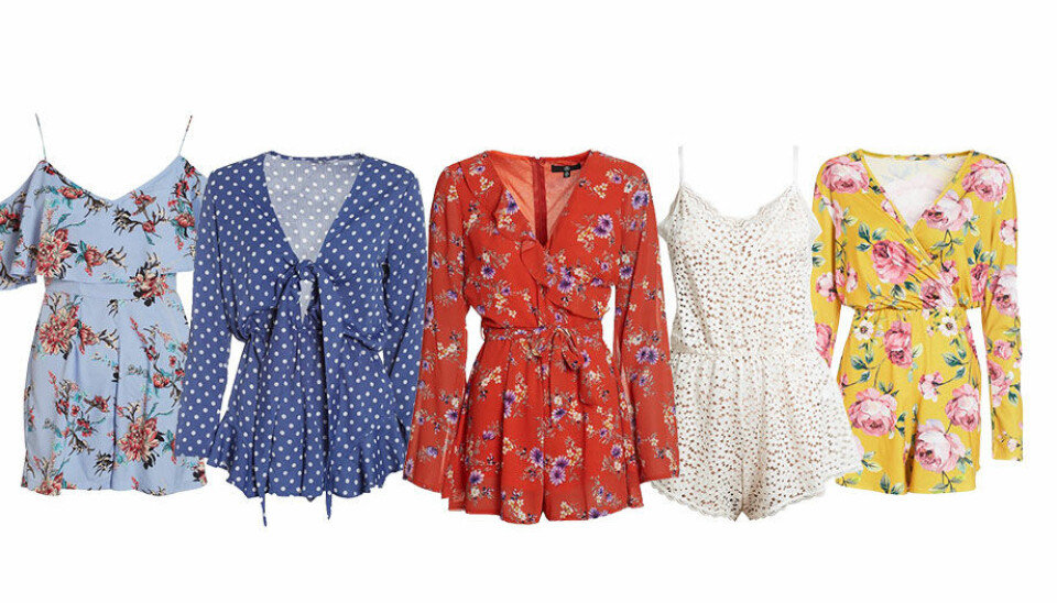 12 snygga playsuits att bära i sommar
