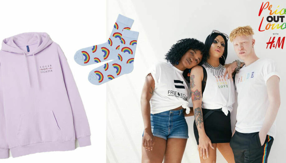 H&M släpper pride-kollektion - se plaggen här