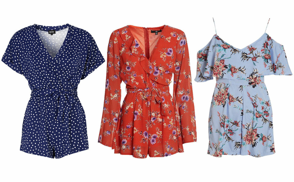 12 snygga playsuits att bära i sommar